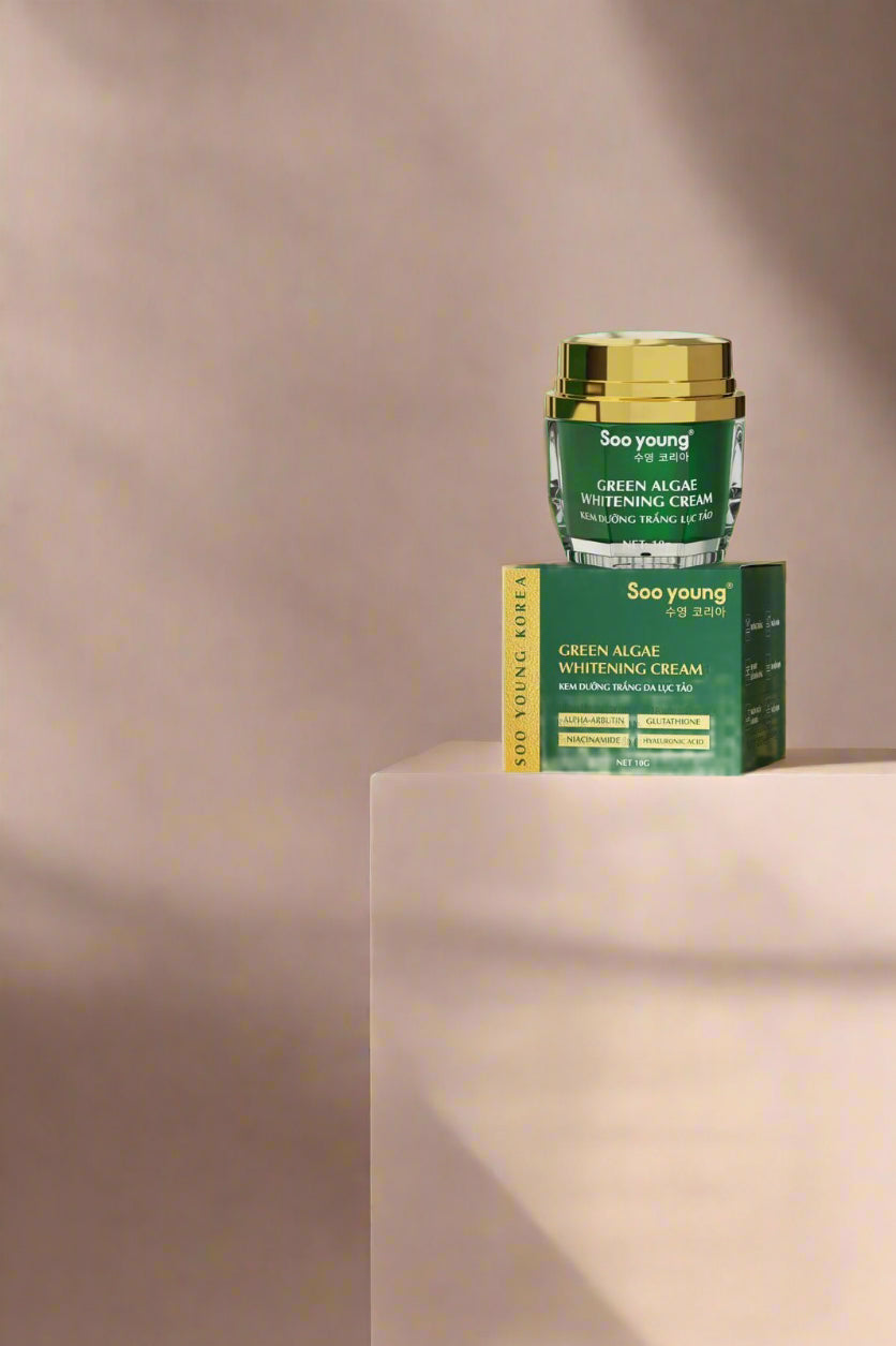 Soo Young Day & Night Green Algae Face Cream Combo