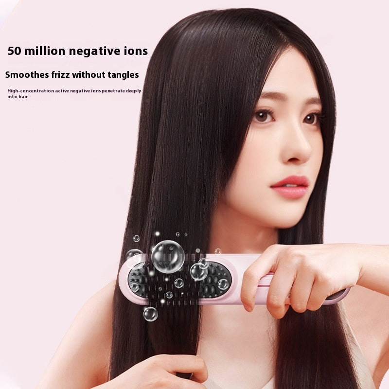 Wet Dry Hair Straightener Cordless Hair Straightener Brush With Fast