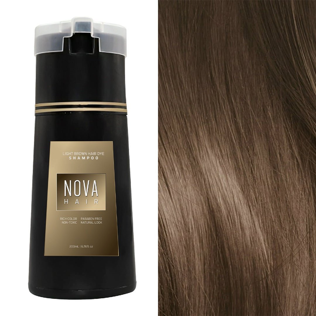 Hair Dyeing Hair Care Shampoo 3-in-1 Natural Fast White Hair Dyed