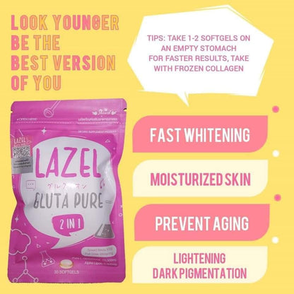 LAZEL GLUTA PURE 2in1