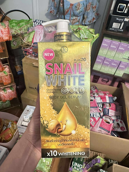 SNAIL WHITE GOLD BODY GEL SERUM