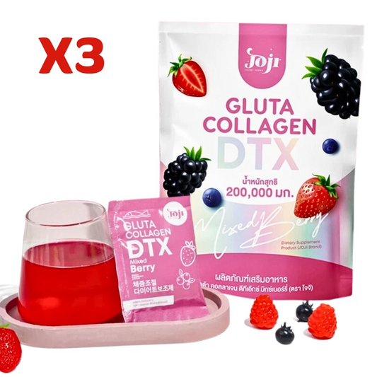 Joji Gluta Collagen DTX Mixed Berry Fiber Drink