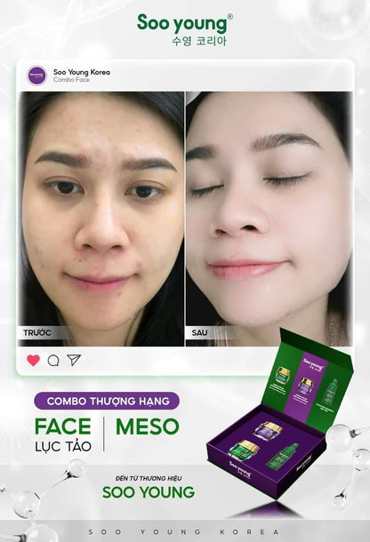 Premium Green Algae face cream Combo Set 1