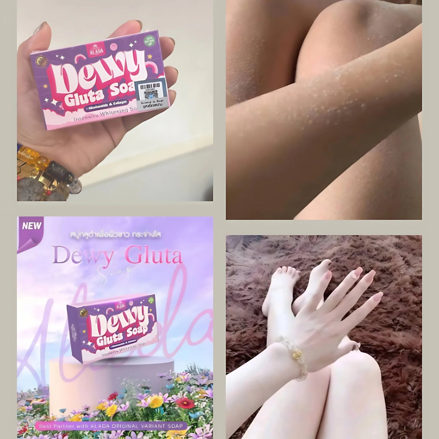 Alada Dewy Gluta Intensive Whitening Soap 70g