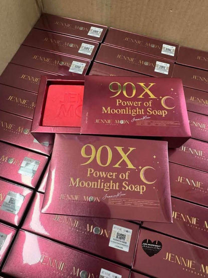 90X.C Power of Moonlight Soap by Jennie Moon | Intensive Brightening & Glow Soap Bar