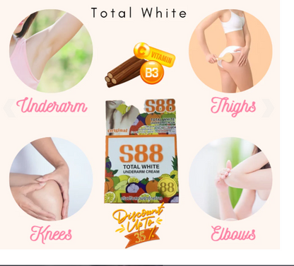 88 Total White Underarm Cream
