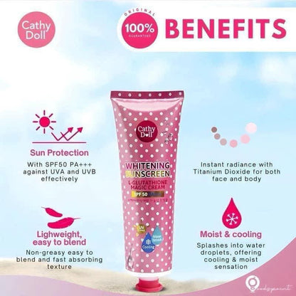 Cathy Doll Whitening Sunscreen SPF 50 PA+++