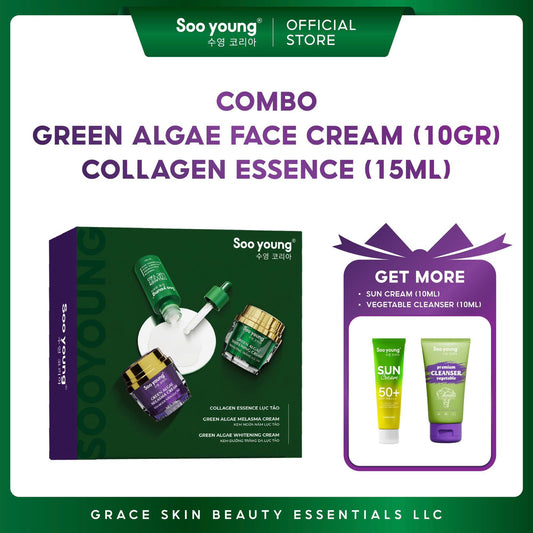 Premium Green Algae face cream Combo Set 1