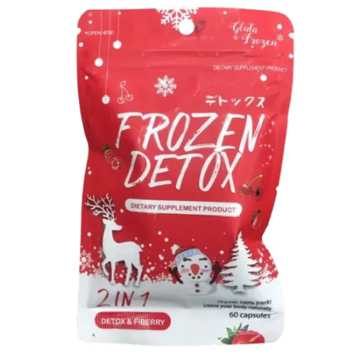 Frozen Detox Dietary Supplement – 2-in-1 Detox & Fiber