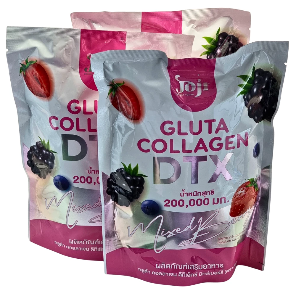 Joji Gluta Collagen DTX Mixed Berry Fiber Drink