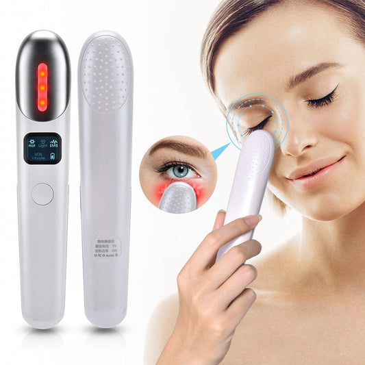 Electric Eye Massager Anti Wrinkle USB Rechargeable 4-in-1 Eye Massage