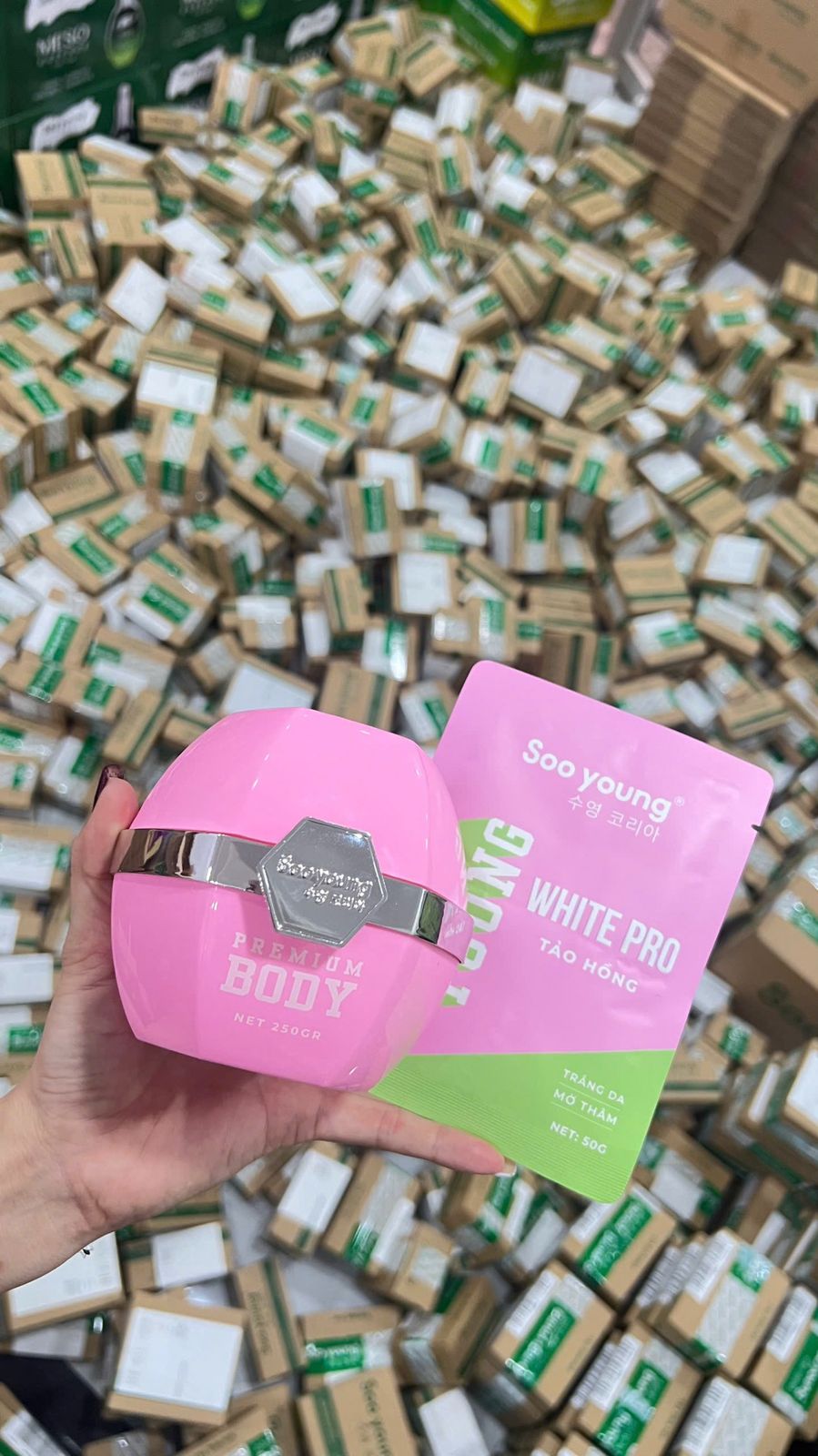 Soo Young Pink Algae Body Cream (Tảo Hồng)