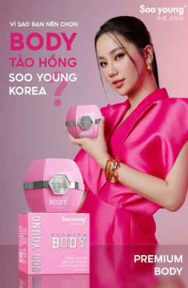 Soo Young Pink Algae Body Cream (Tảo Hồng)