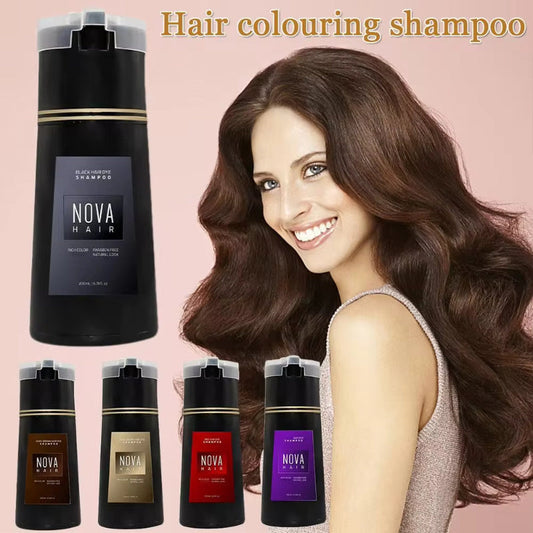 Hair Dyeing Hair Care Shampoo 3-in-1 Natural Fast White Hair Dyed