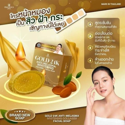 Gold 24 Anti-Melasma Soap